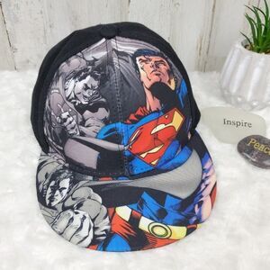 DC Comics Superman Snapback Cap Black